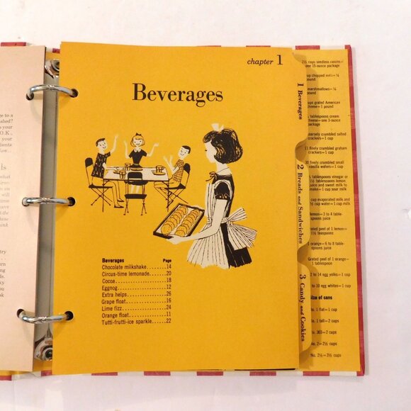 Better Homes and Gardens Junior Cook Book Reprint 1955 Classic Edition HB Binder - Picture 5 of 10